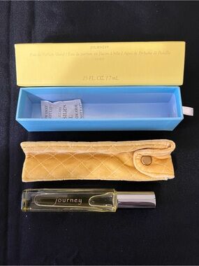 Mary Kay Journey Rollerball Perfume in Yellow and Blue Packaging
